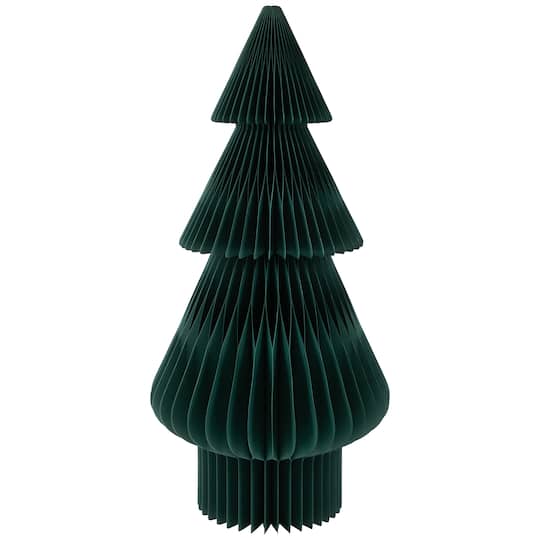 3Ft Accordion Honeycomb Foldable Paper Christmas Tree By Northlight in Green | 3ft x 16.5" | Michaels®